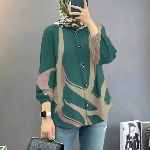 B77S-穆斯林圆领衬衫