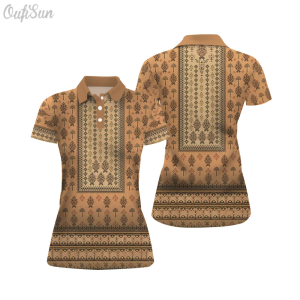 E63T-东南亚三扣门襟短袖POLO