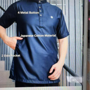 C11S-立领四扣短袖衬衫