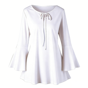 喇叭袖上衣   代码：A28L