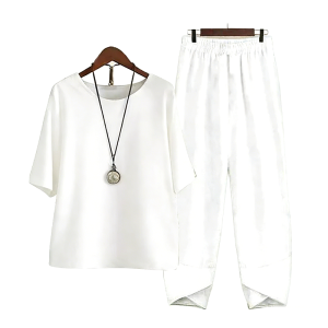 圆领套装    代码：A38TZ