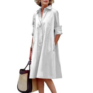 长袖衬衫连衣裙     代码：A9S