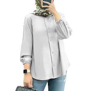 圆领衬衫        代码：B77S