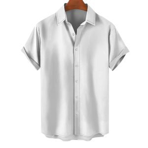 男款短袖衬衫     代码：    BS