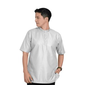 立领4扣短袖衬衫      代码：  C11S