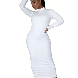 长袖连衣裙     代码：F87Q