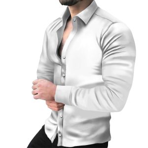 男款长袖衬衫     代码：   FS