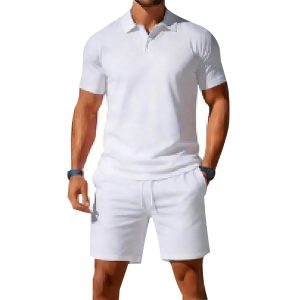 男款POLO3粒扣套装    代码：SW32Z