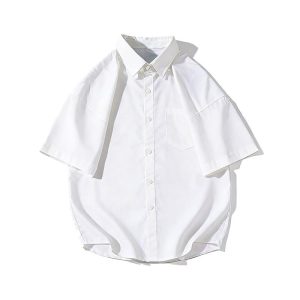 女款短袖衬衫 有口袋    代码：C48S