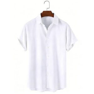 短袖衬衫    面料四面弹     代码：   ES