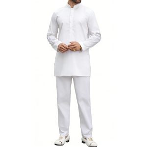 立领长袖套装 代码: B28TZ