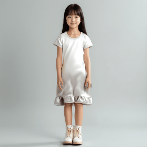儿童短袖连衣裙 代码:F5Q